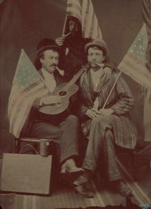 Három férfi portréja alkotó: American 19th Century