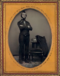 Egy férfi portréja alkotó: American 19th Century