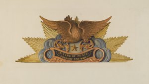 Építészeti faragás alkotó: American 20th Century