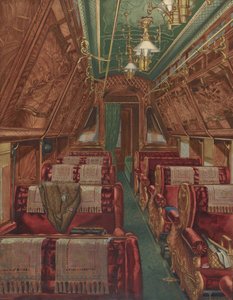 A Pullman Coach belseje, 1888