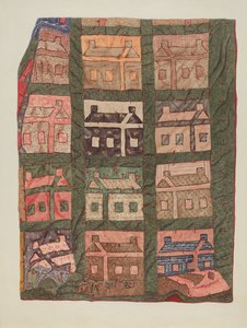 Faház Patchwork paplan alkotó: American 20th Century