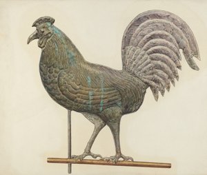 Fém szélkakas alkotó: American 20th Century