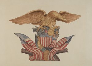 Fenyődísz (sas) alkotó: American 20th Century