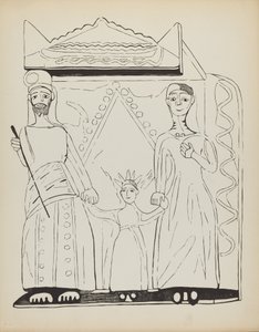 28. tábla: A Szent Család: „Új-Mexikó spanyol gyarmati tervei” portfólióból alkotó: American 20th Century