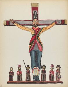 29. tábla: Saint Acacius: A „Spanish Colonial Designs of New Mexico” portfólióból alkotó: American 20th Century