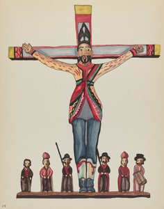 29. tábla: Saint Acacius: A „Spanish Colonial Designs of New Mexico” portfólióból alkotó: American 20th Century