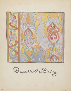 48. tábla: Buckskin design: a „Spanish Colonial Designs of New Mexico” portfólióból alkotó: American 20th Century
