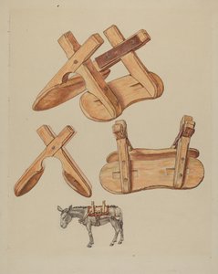 Unrigged Pack Saddle alkotó: American 20th Century