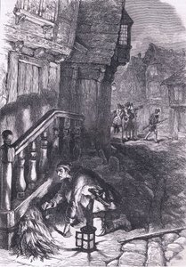 Gyújtóanyag észlelése, illusztráció az Egyesült Államok Cassells History-jából, kiadó: Cassell, Petter & Galpin, 1900 körül (litho) alkotó: American English school