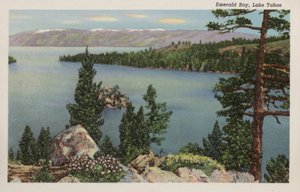 Kalifornia: Emerald Bay, Lake Tahoe (fotó) alkotó: American Photographer (after)