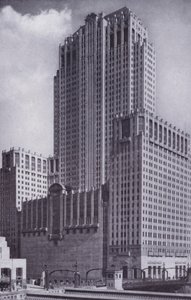 Chicago: The Civic Opera House (f/w fotó) alkotó: American Photographer (after)
