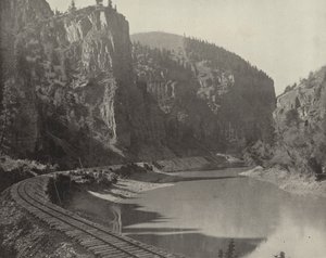 Echo Cliffs, a Grand River kanyonja, Colorado (f/w fotó) alkotó: American Photographer (after)