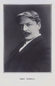 Edward MacDowell amerikai zeneszerző (f/w fotó) alkotó: American Photographer (after)
