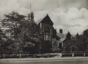 Harvard Egyetem: Hemenway Gymnasium (f/w fotó) alkotó: American Photographer (after)