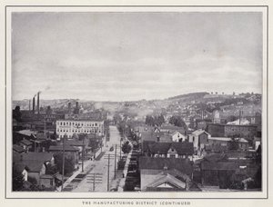 Jamestown, NY: The Manufacturing District (f/w fotó) alkotó: American Photographer (after)