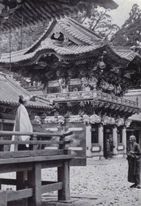 Yakushi buddhista templomának csodálatos szobrai (f/w fotó) alkotó: American Photographer (after)