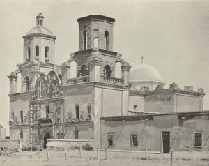 Mission San Xavier Del Bac, Arizona (f/w fotó) alkotó: American Photographer (after)