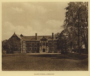 Princetoni Egyetem: Palmer Physical Laboratory (f/w fotó) alkotó: American Photographer (after)