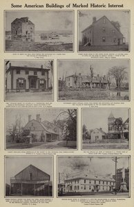 Néhány jelentős történelmi jelentőségű amerikai épület (f/w fotó) alkotó: American Photographer (after)