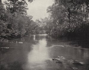 Swannanoa River, Észak-Karolina (f/w fotó) alkotó: American Photographer (after)