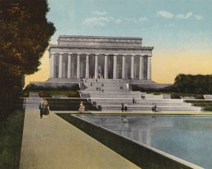 Washington DC: Lincoln Memorial (fotó) alkotó: American Photographer (after)
