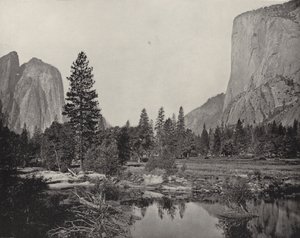 Yosemite Valley, Kalifornia (f/w fotó) alkotó: American Photographer (after)