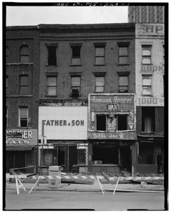 70-72 Monroe Avenue (kereskedelmi épület), Detroit, Michigan (f/w fotó) alkotó: American Photographer