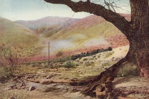 Ascending Cajon Pass, Kalifornia (színes fotó) alkotó: American Photographer