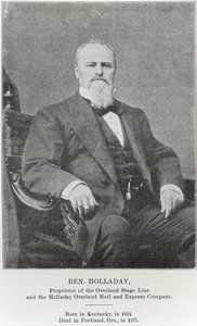 Ben Holladay (1824-77) (f/w fotó) alkotó: American Photographer