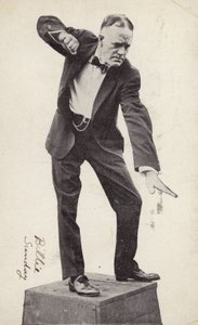 Billy Sunday (fekete-fehér fotó) alkotó: American Photographer
