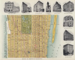 Borough of Manhattan (fekete-fehér fotó) alkotó: American Photographer