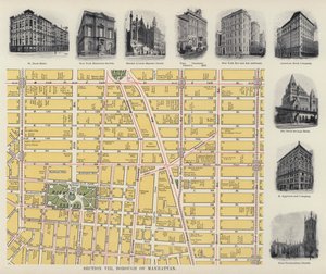 Borough of Manhattan (fekete-fehér fotó) alkotó: American Photographer