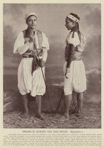 Brehim El Korany és Said Rayab, egyiptomiak