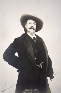 Buffalo Bill (1846-1917) képeslap alkotó: American Photographer