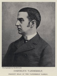 Cornelius Vanderbilt (f/w fotó) alkotó: American Photographer