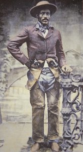 Isom Dart, 1870 körül (f/w fotó) alkotó: American Photographer