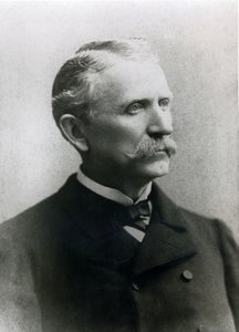 James B. Hume, a Wells Fargo nyomozóinak vezetője (f/w fotó) alkotó: American Photographer