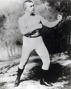 John L. Sullivan (f/w fotó) alkotó: American Photographer