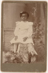 Lucile Norward,c. 1890 (fénykép) alkotó: American Photographer