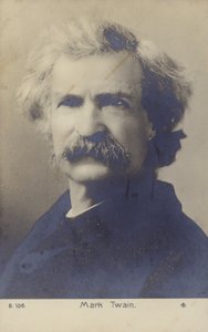 Mark Twain (1835-1910), amerikai író (fekete-fehér fotó) alkotó: American Photographer