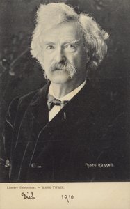 Mark Twain (1835-1910), amerikai író (fekete-fehér fotó) alkotó: American Photographer