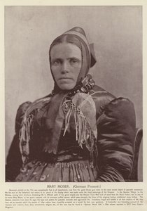 Mary Moser, német paraszt