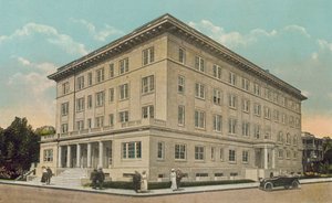 Miami, Florida, 1925 körül: YMCA épület (színes fotó) alkotó: American Photographer