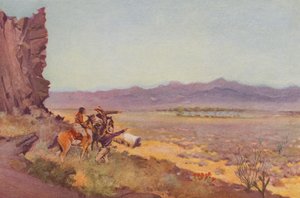 Mirage on the Desert, Arizona (színes fotó) alkotó: American Photographer
