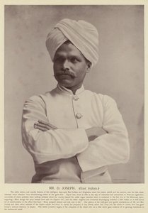 D Joseph úr, kelet-indiai