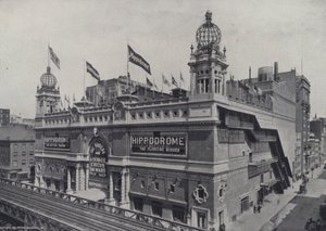 New York: New York Hippodrome (fekete-fehér fotó) alkotó: American Photographer