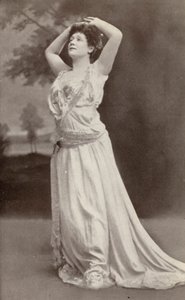 Olive Fremstad, mint Vénusz, a "Tannhauser"-ben (fekete-fehér fotó) alkotó: American Photographer