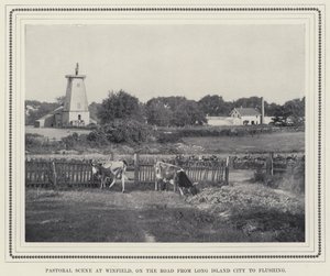 Pásztori jelenet Winfieldben, a Long Island Cityből Flushingba vezető úton (f/w fotó) alkotó: American Photographer