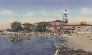Marianao Beach, Marianao Bathing Beach (színes fotó) alkotó: American Photographer