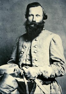 J.E.B. tábornok portréja Stuart (f/w fotó) alkotó: American Photographer